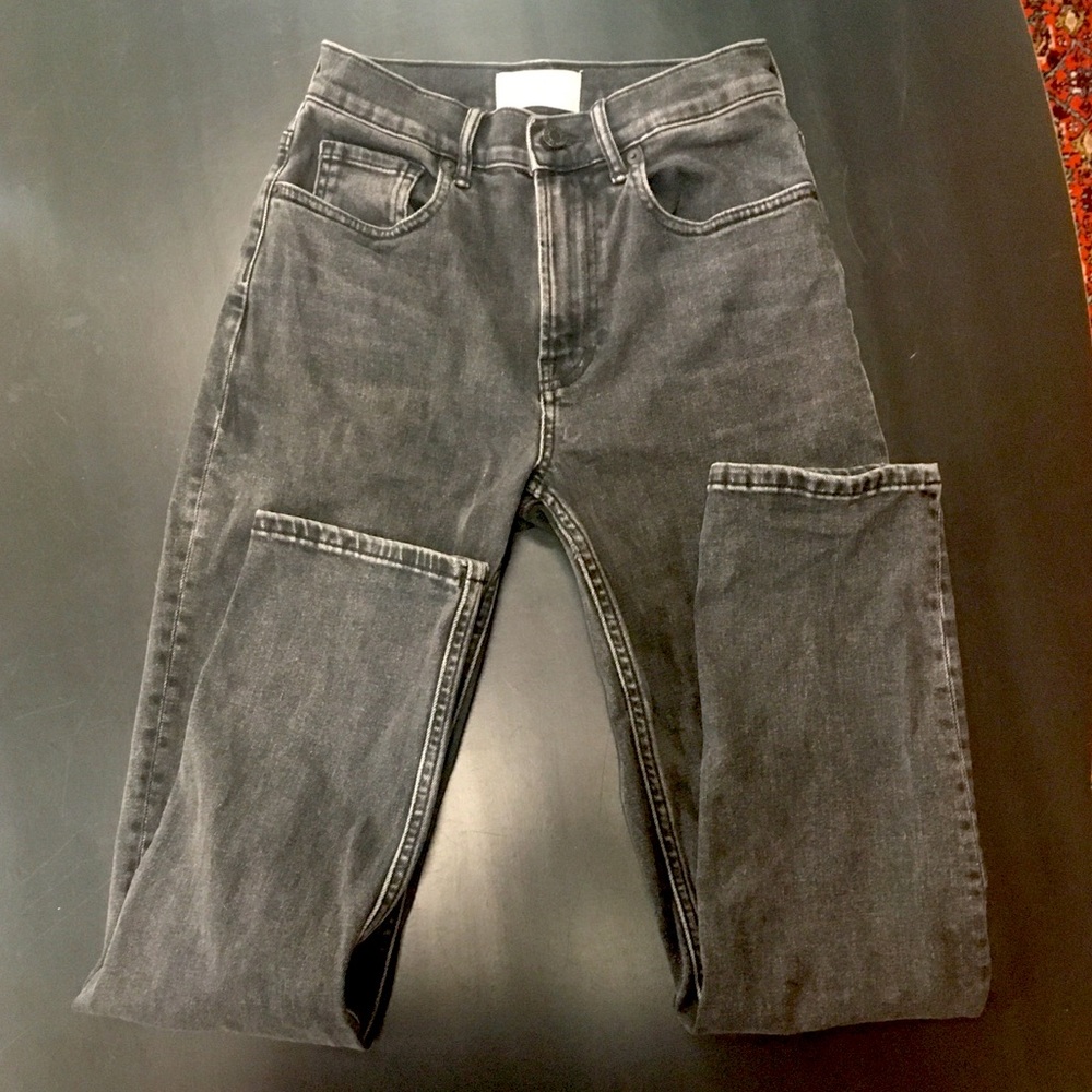 Everlane Washed Black Jeans